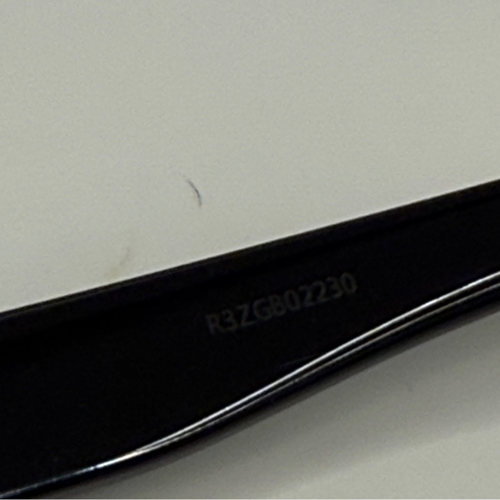 NEW Yves Saint Laurent Black Sunglasses - Picture 7 of 11